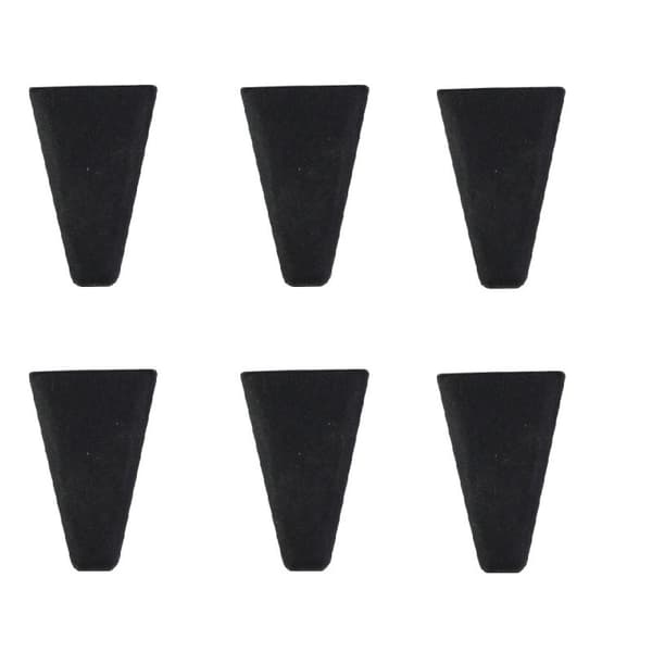 4/6/8 stk. dehydratorstativ silikonbufferpute airfryerplate Bu 6PCS