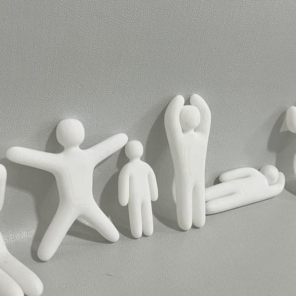 3D-printet Meccha Chameleon Robotmodell Flere Poser Samleobjekt 8PCS