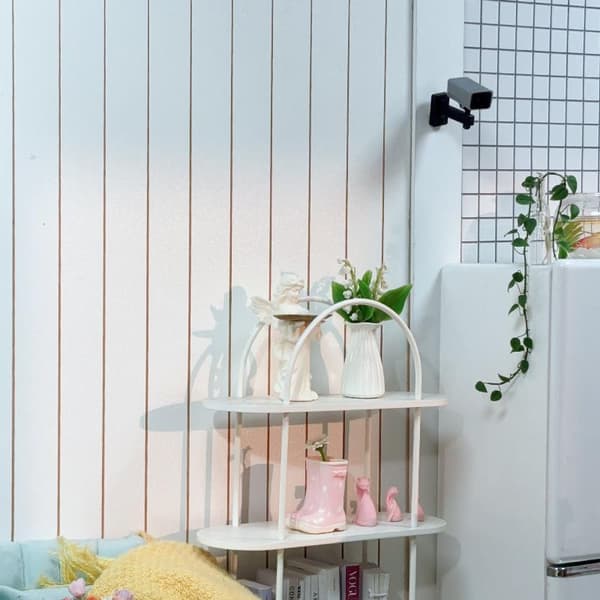 1/2 st 1/12 Dockhus Mini Övervakningskamera Modell För Mikro Grey