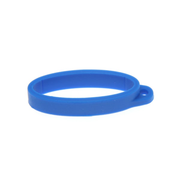 40mm Silikon Ring Nøkkelring Med Hull For Box Mekanisk Ro Blue