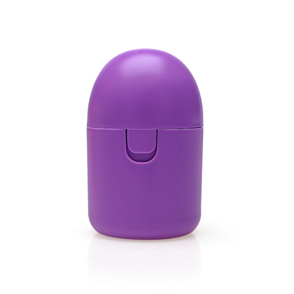 Kannettava kuukautiskuppi, silikoninen vuotamaton kuukautiskuppi Purple