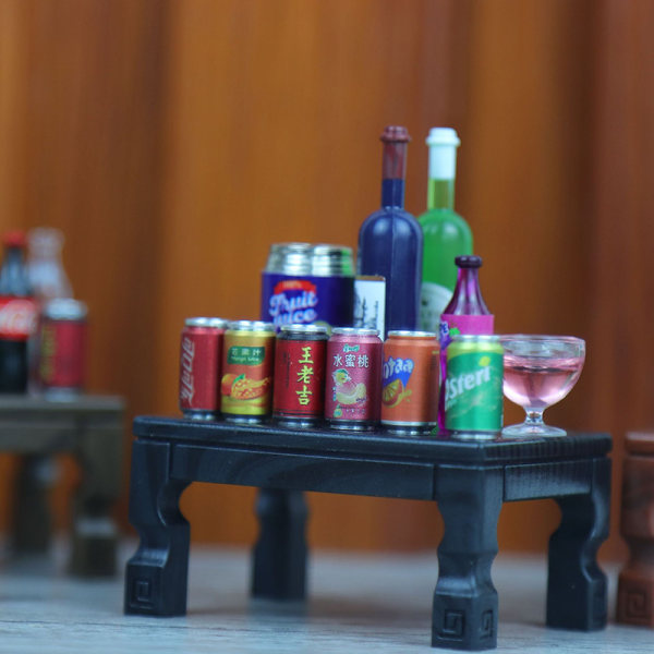 Dockhus Miniatyr Lek Scene Mini Kök Dryck Pepsi Drink A8