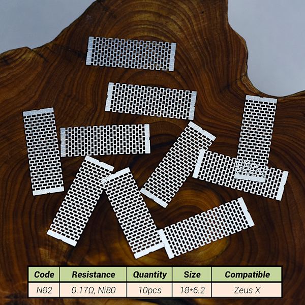 5/10st 6 modeller Mesh Style Värmeslinga För Ersättning Prebui N81-0.13Ω