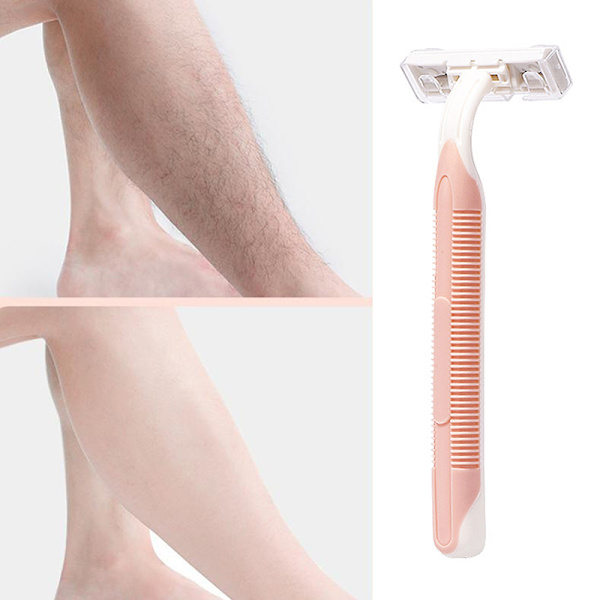 Engangsbarberblade til kropshårtrimmer i rustfrit stål, 2 stk. 1Pcs