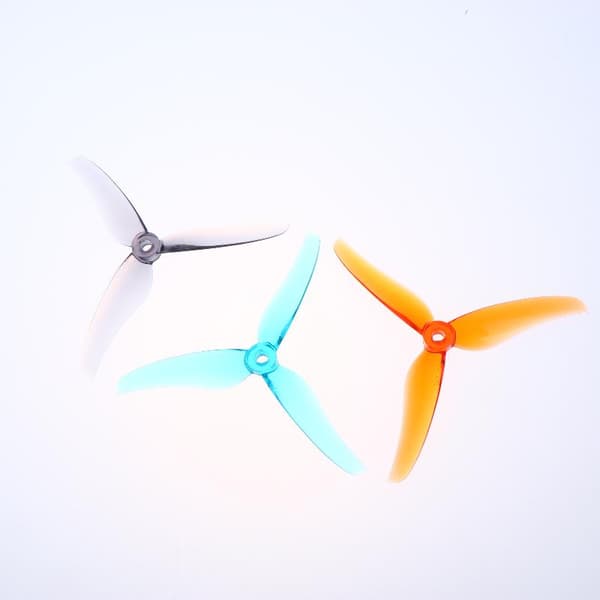 4st 5 tums 3-bladig propeller för RC FPV Racing Drone T5146 514 Gray
