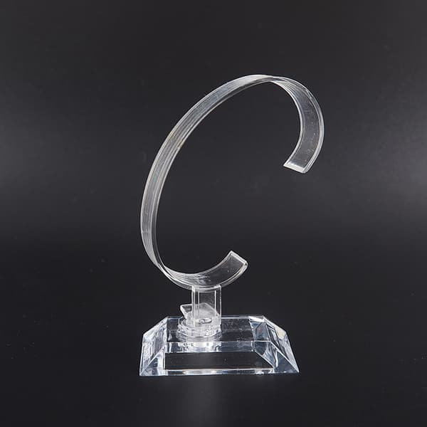 10CM Plast Watch Display Rack Hållare Rea Show Case Sta