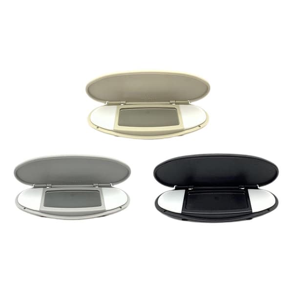 1 stk. bil solskjerm panelhus sminkespeildeksel F Gray Lamp Slice