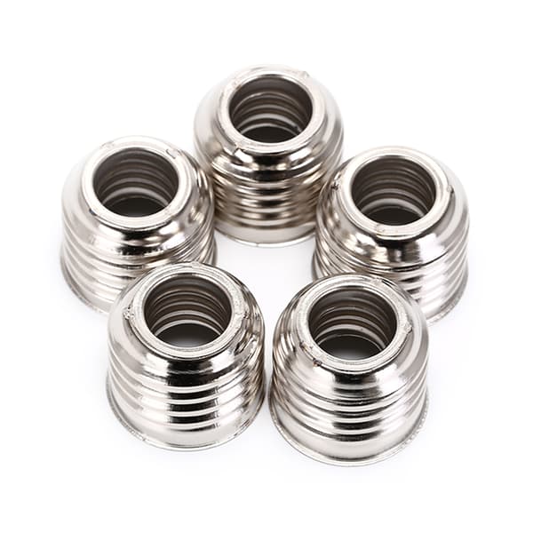 5X E27 Til E14 Lampeholder Konverterfatning Lyspære Lampeholder