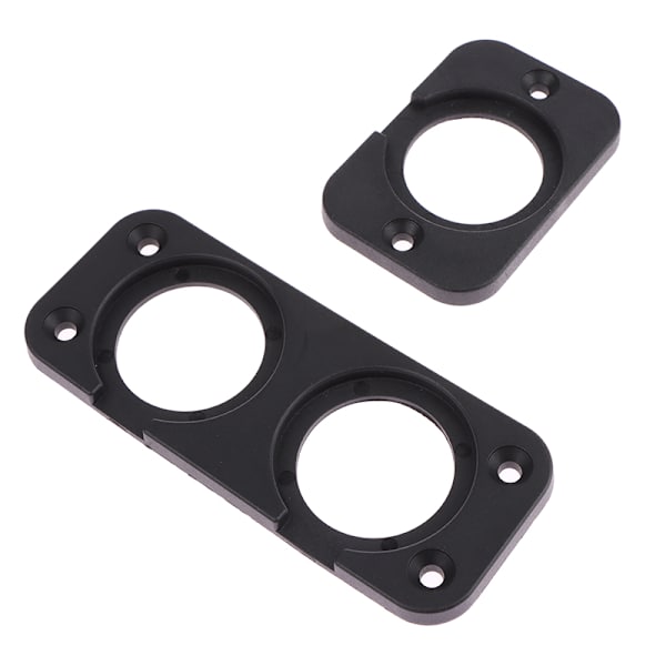 1/2/3/4 hull USB-uttak Panel Sort ABS-husholder K A1