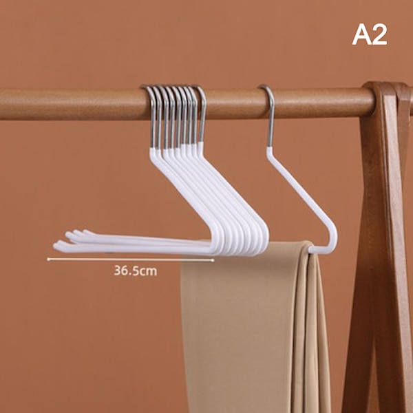 Metal Open-end Non-Slip Slacks Byxhängare Byxhängare Org White