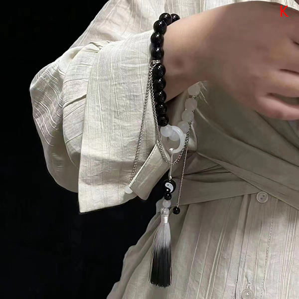 Dusk armbånd Hand Twist Bead Buddhist Rosenkrans Anheng Bead Ch K