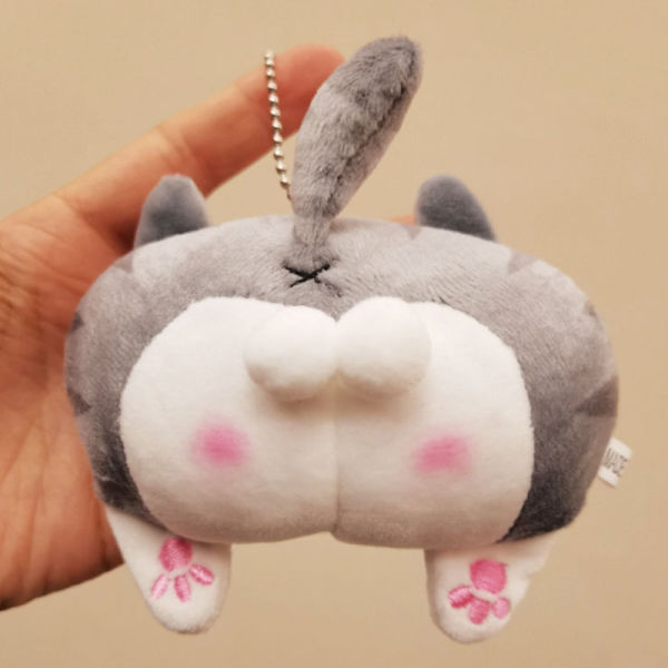 Uusi e Cat Butt Pehmoavaimenperä Butt Pehmeä Fidget Toy Girls Child A3