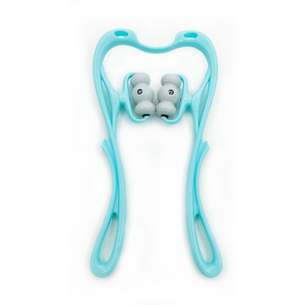 Neck Massageador Massagem Relief Hand Roller Neck Massager for Blue
