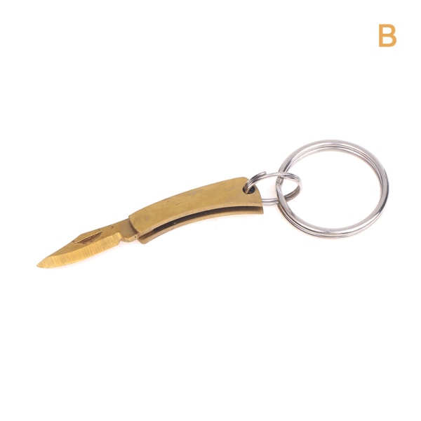 Rustfrit stål Mini Folding Farverig Ultra Small Portable Poc B