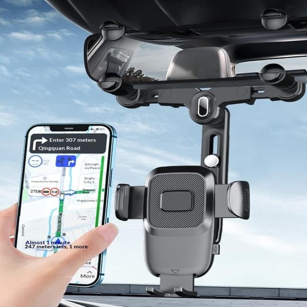 360° roterende bil bakspejl monteringsholder stativ vugge til Green
