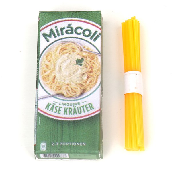 1/12 Dukkehus Miniature Spaghetti Simulation Mini Kitchenwar Green