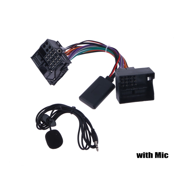 Bil Bluetooth-kompatibel 5.0-modulmottaker AUX-inngang o Mus with mic
