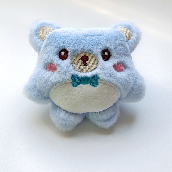 Sarjakuva pehmo nukkeriipus e Bear avaimenperä reppulaukun riipus Blue