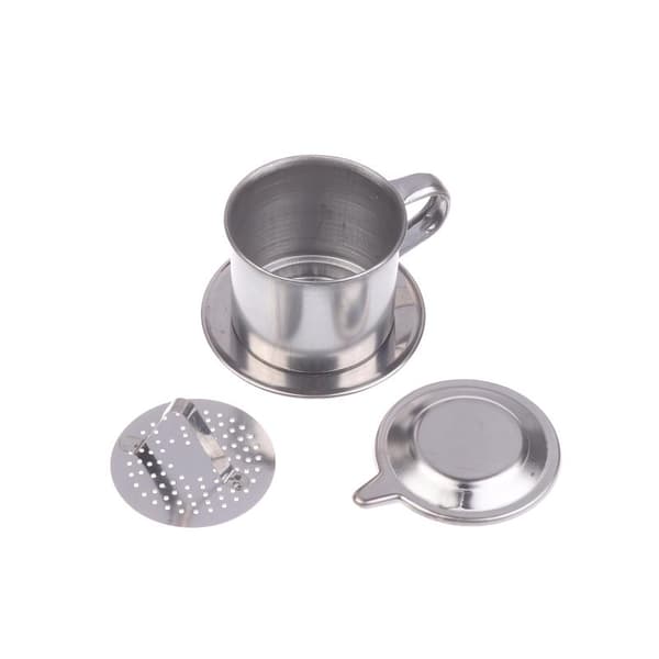 Kaffefilterkop i rustfrit stål til vietnamesisk kaffedryp 2