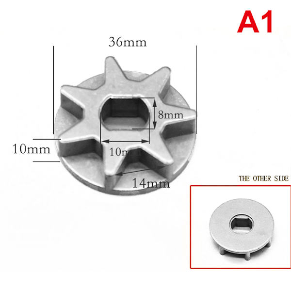 1Pc Gear Tandhjul Drive Udskift Tandhjul Til 5016/6018 Gear El A1