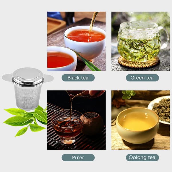 304 rustfrit stål te-si teafløb Te-infuser teblad F