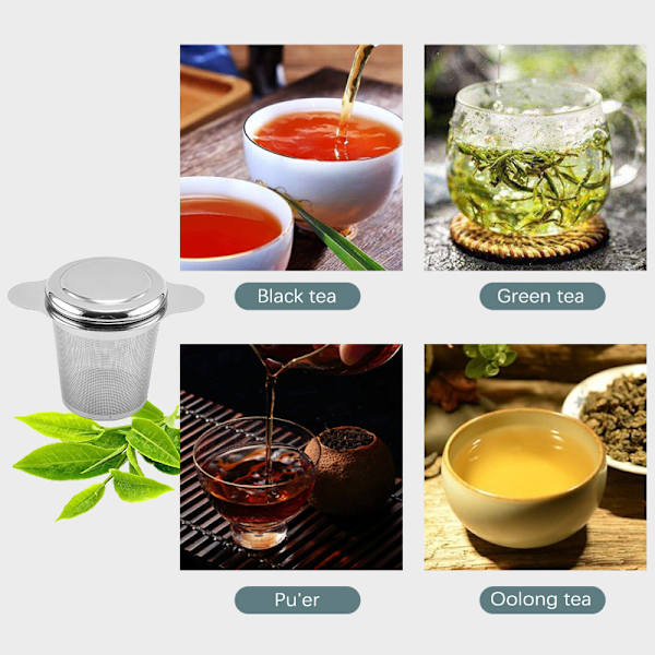 304 rustfrit stål te-si teafløb Te-infuser teblad G