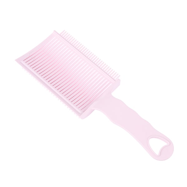 Fading Comb Professional Barber Clipper Blending Flat Top-hår Pink