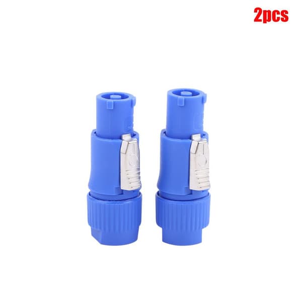 2/10 stk 20A Kobling Hannplugg NAC3FCA NAC3FCB Sokkel NAC3MPA Blue 2Pcs