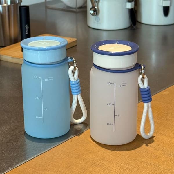 380ML Sportvattenflaska med stor kapacitet, gradientfärg White