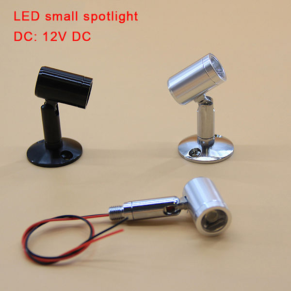 LED USB Spotlight Mini Led Ceiling Down Lights12V Silver White Light With Base