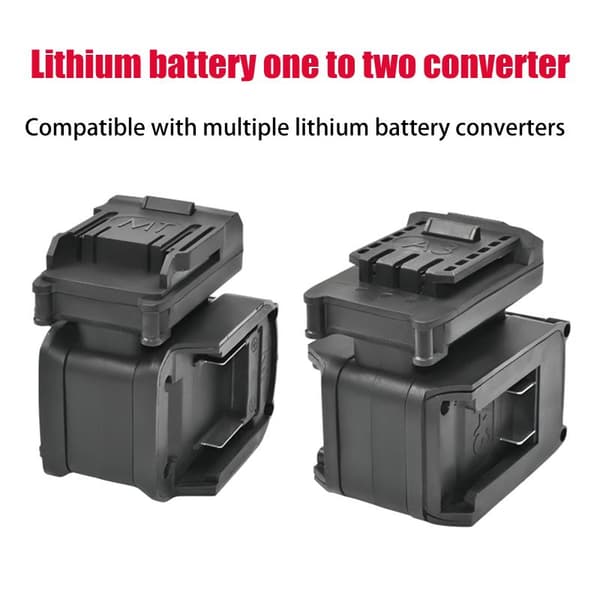2i1 Parallelkredsløb Batteriadapterkonverter til 18V BL1830