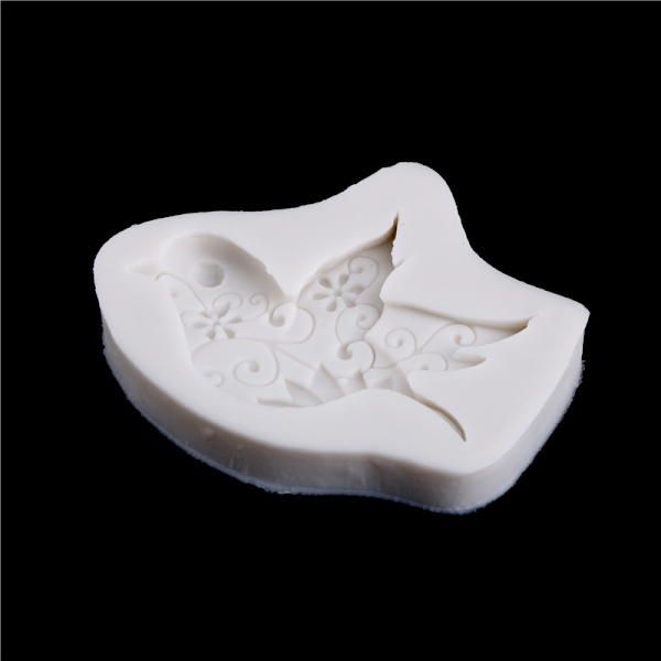 fredsdue form harpiksforme silikone fondant kage dekoration