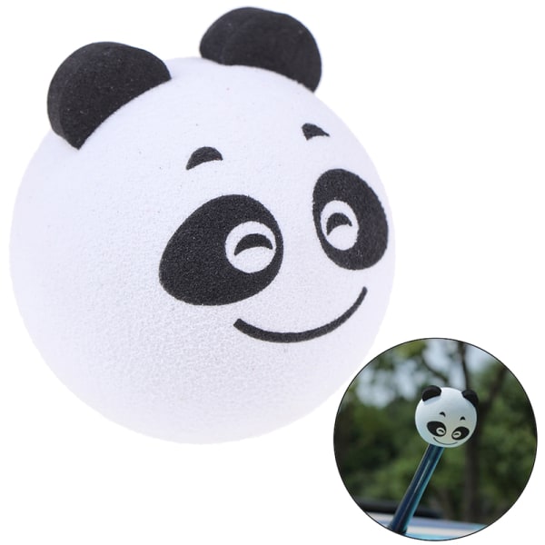 e Panda Car Antenne Aerial Ball EVA Topper Truck SUV Pen Decor