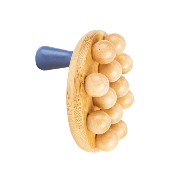12 Beads Handheld Gua Sha Hierontaharja Puu vyötärö jalka Body