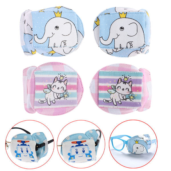 1kpl Cartoon Cotton Single Eye Mask Eye Mask Lazy Eye Patch Chil A/right eye