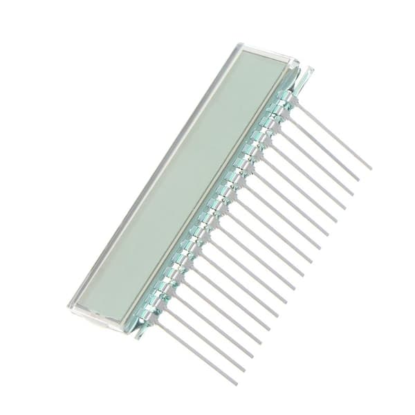 1/2/5PCS 17PIN TN Positiv 6-siffrig segment LCD-panel utan Ba