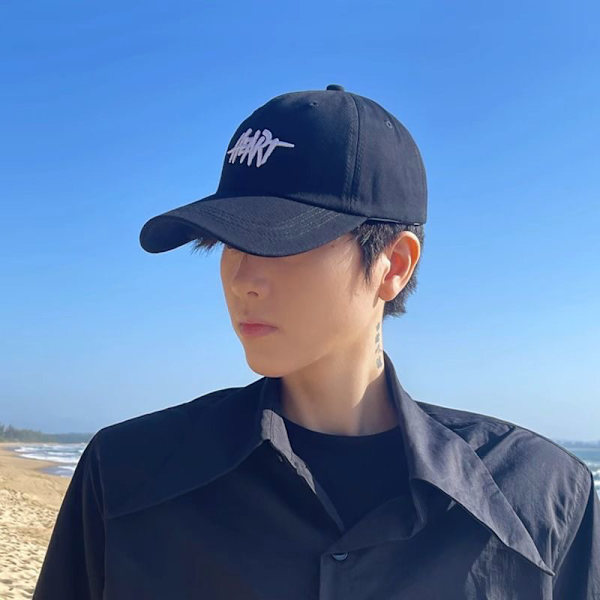 Broderi Brev Höst Vinter Baseball Cap Herr Dam Justerab Army green