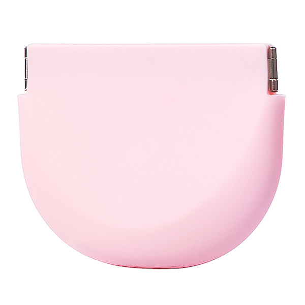 Silikonholdereske Protesoppbevaring Usynlig tannregulering Box Mou Pink
