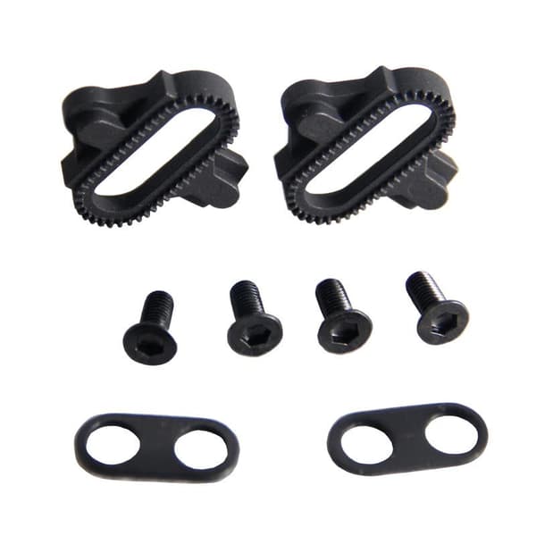 1 set mountainbikeskor klossar SPD-pedal cykelskor clips A2