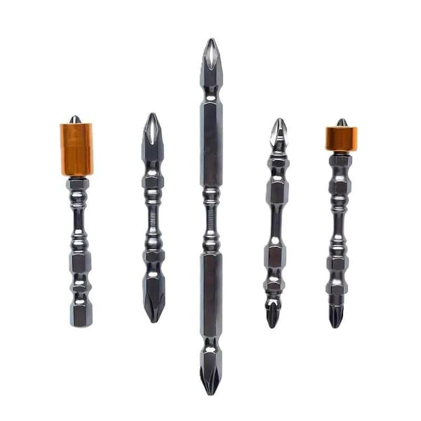 5 STK Sterk Magnetisk Bitsett Bits Gipsplater Gips Skrue D