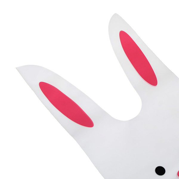 50 stk e Long Bunny Ear Gavepose Påske Candy Gift Plastic Part Blue