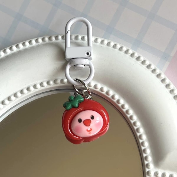 Loopy avaimenperä Starfish Fish Pendant mansikka avaimenperä Charm Red