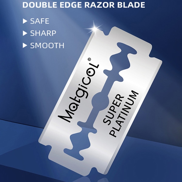 20 kpl partakoneen teriä Double Edge partakoneen teriin 20 pcs