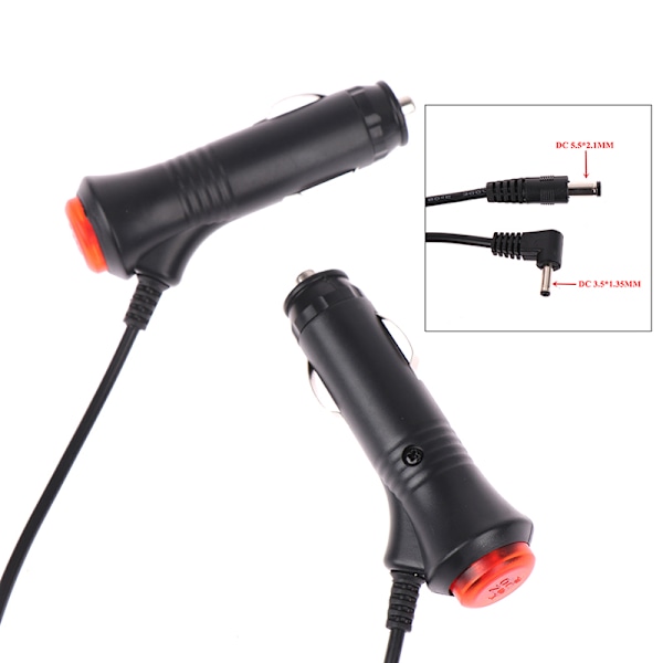 12V billighter Plugg til DC 3,5/5,5 mm strømledningskabelbryter 1(1.5M DC 3.5mm)