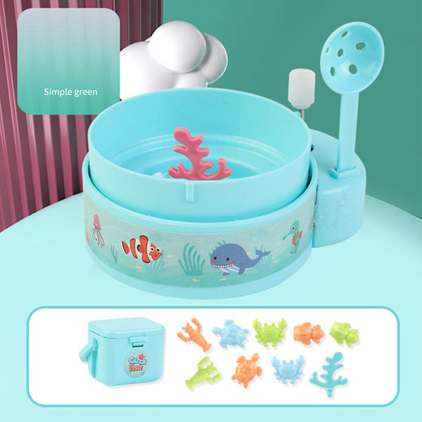 Mini Kalastus Gashapon Peli hine Lelut Lasten Vanhempi-Lapsi I Green