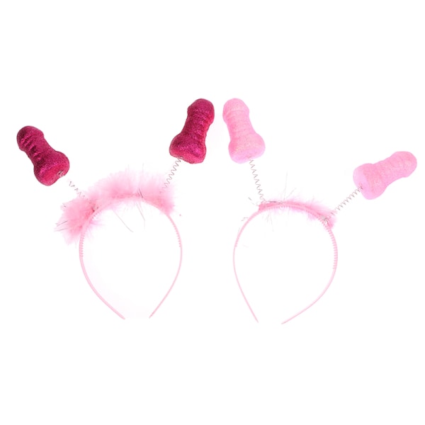 1 kpl Polttarillepanta Punainen Pink Feather Sexy Hair Band Pink