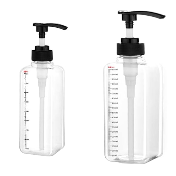 Kaffesirap Bee Drip Pump Dispenser Set med skala honungsburk C small