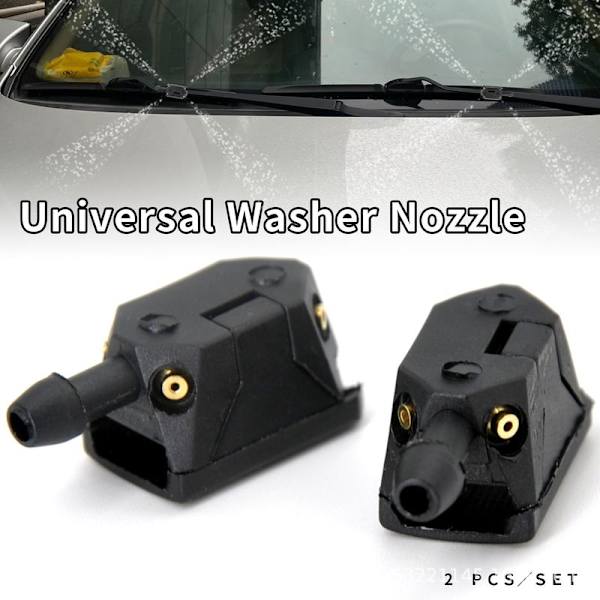 2 kpl universal auton tuulipesurin pyyhkimen sulkien vesisuihkusuuttimia