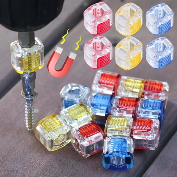1/3/5/10 stk. Bit magnetisk ring Mini magnetiserings-/demagnetiseringshylse 3Pcs