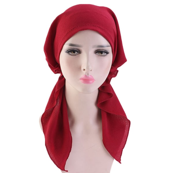 Paris beads streamer hijab lue Arabisk hijab skjerf dame hijab w 6